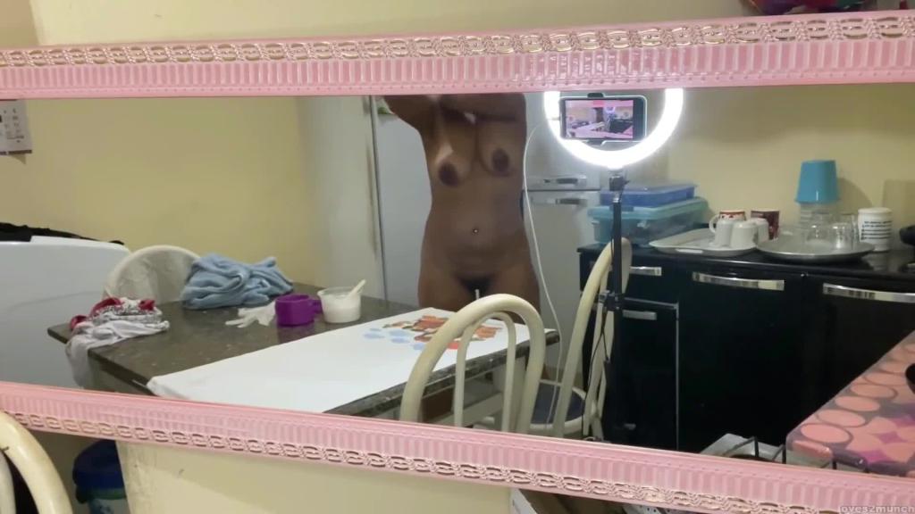 Youtuber Kel Santos Nude Beauty Tutorial  Livestream  