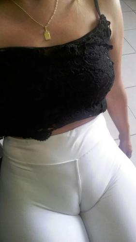WHITE TIGHT PANTS(Prt4)