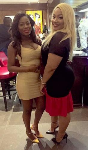 Sophie Momodu and Friend