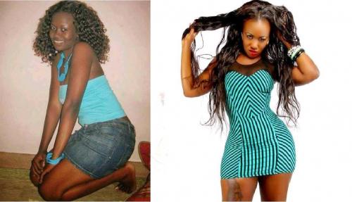 Vera Sidika - Before & After